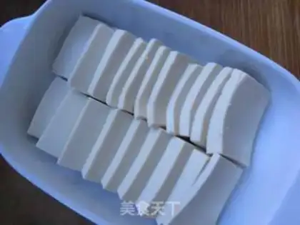 Make Water tofu step 1