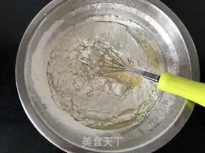 Make Grid eggcake step 2