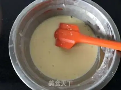Make Grid eggcake step 3