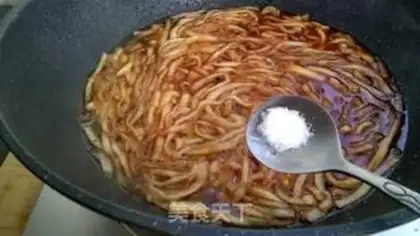 Make Spicy handmade potato powder step 17