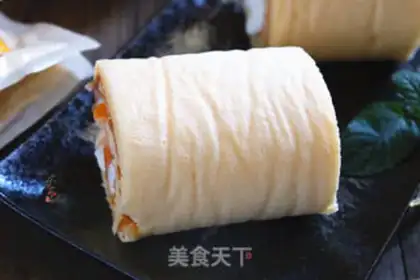 Make Mango cake rolls step 12