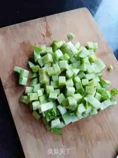 Make Stupid cucumber with peanut rice step 1