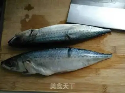 Make Red-burned mackerel step 1