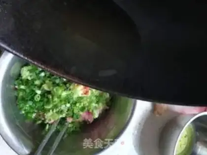 Make Celery dumplings step 4