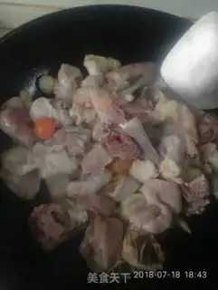 Make Red burning hens step 0
