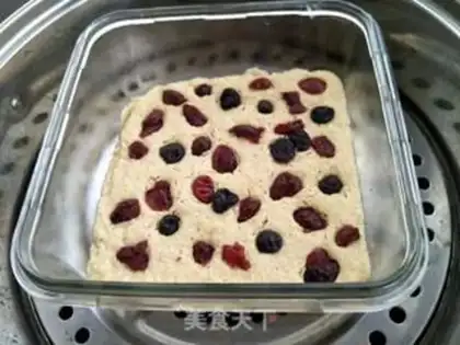 Make Cranberry rice cake step 7