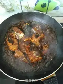 Make Red-burned mackerel step 9