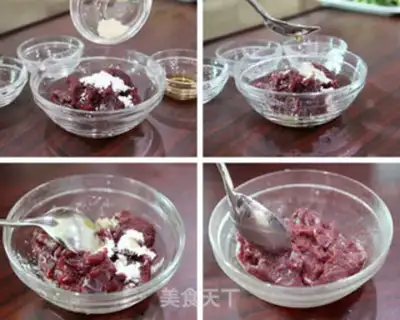Make Two mustard beef step 1