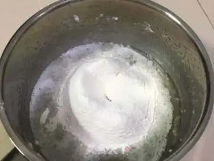 Make Sea moss sesame pine cake step 6