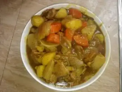 Make Curry step 10
