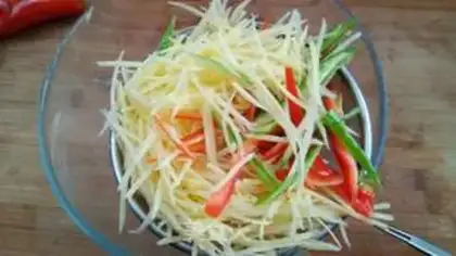 Make Potato burrito step 10