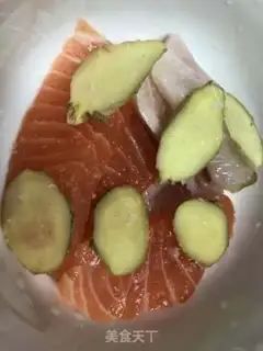 Make The salmon, orchid step 1