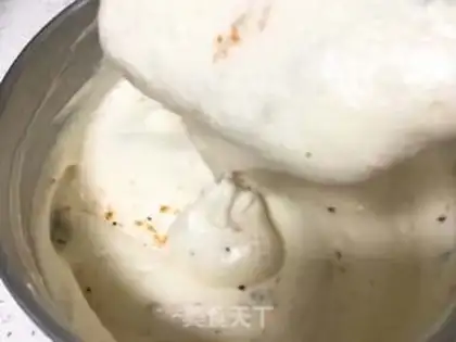Make Sea moss sesame pine cake step 13