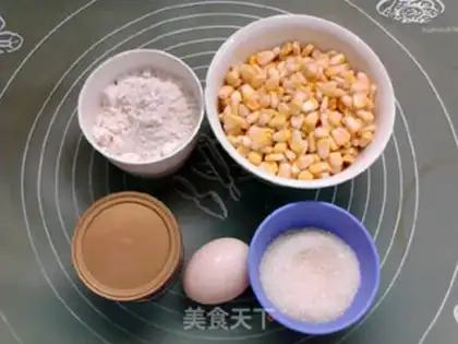 Make Fresh corn evaporation cake step 0
