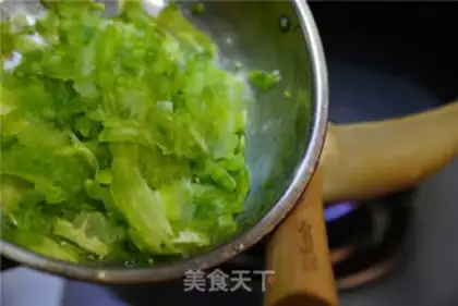 Make A cold, bitter melon step 3