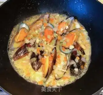 Make French mussels step 3