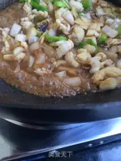 Make Mushroom egg soup step 3