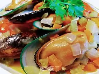 Make French mussels step 4