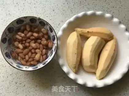 Make Peanut and potatoes step 1