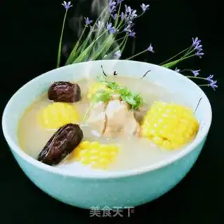Make Corn chicken soup step 0