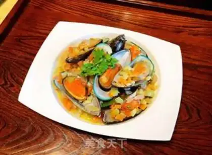 Make French mussels step 6