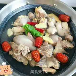 Make Corn chicken soup step 2