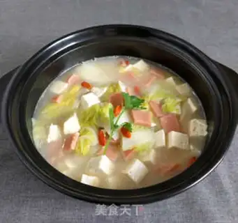 Make Bean curd soup step 9