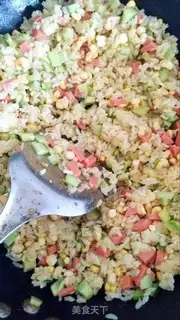 Make Egg fried rice step 9