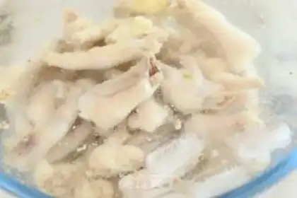 Make Sour chicken claws step 3