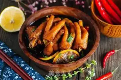 Make Sour chicken claws step 8