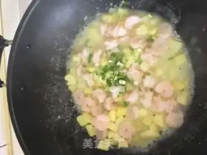 Make Potato shrimp step 4