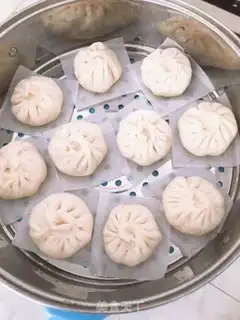 Make Frozen pork buns step 8