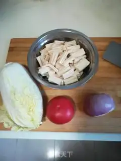 Make The cabbage scavenger step 0