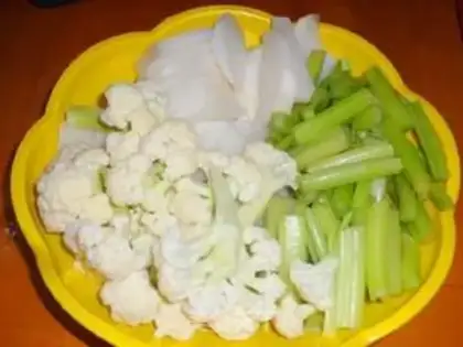 Make Spicy fish pan step 0
