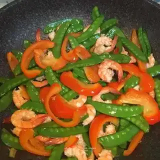 Make Paprika Dutch shrimp step 4