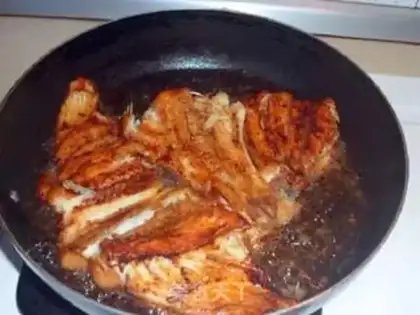 Make Spicy fish pan step 2