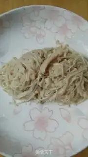 Make Frozen needle mushrooms step 2