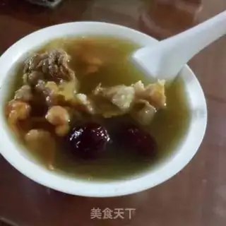 Make Porridge and pork soup step 3