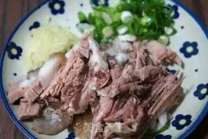Make Dutch beans for elbow meat step 1