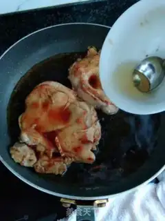 Make Honey chicken legs step 7