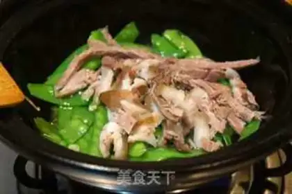 Make Dutch beans for elbow meat step 3