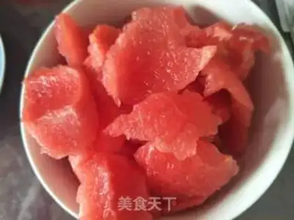 Make Watermelon jelly step 1