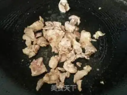 Make Double silk fried meat step 5