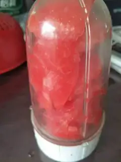 Make Watermelon jelly step 2