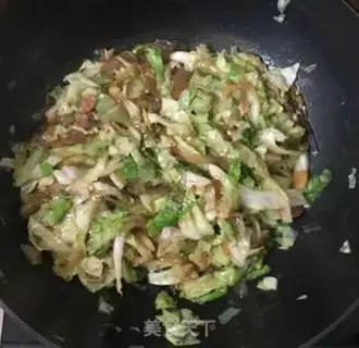 Make A cabbage swirl step 7