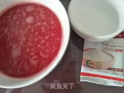 Make Watermelon jelly step 4