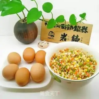 Make Five-coloured rice eggs step 0