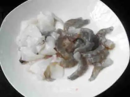 Make Sofa seafood step 2
