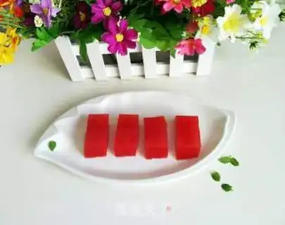 Make Watermelon jelly step 9