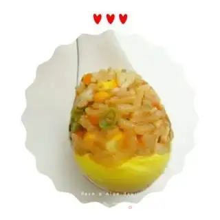 Make Five-coloured rice eggs step 6